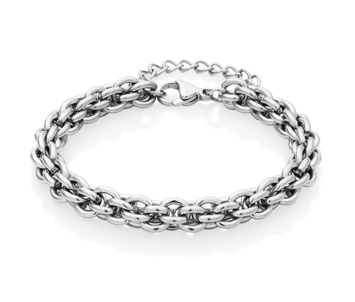 BRACELET MULTI CHAINE EN ACIER - PJ T1XJ050170 - STEELX