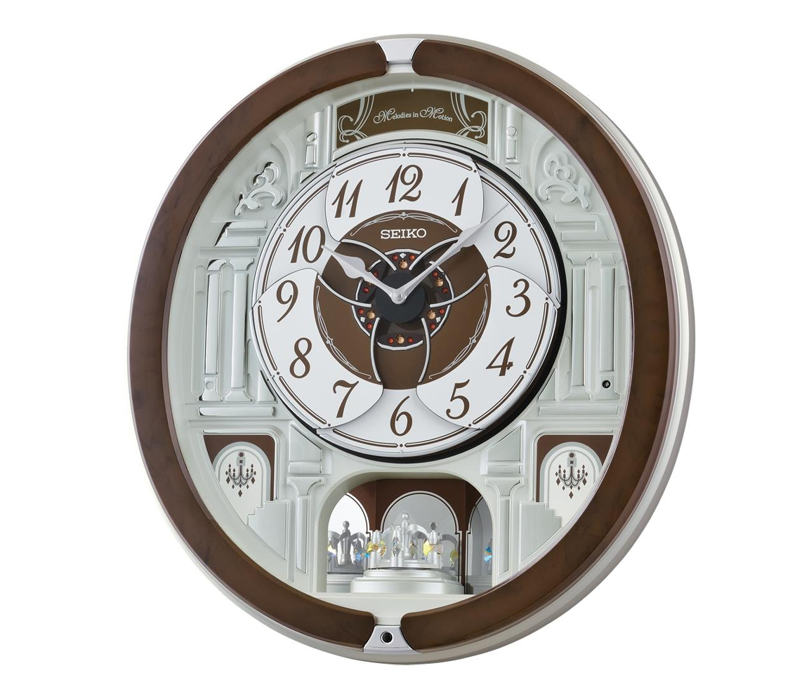 HORLOGE MURALE SEIKO MELODIE IN MOTION - SA QXM615B - SEIKO