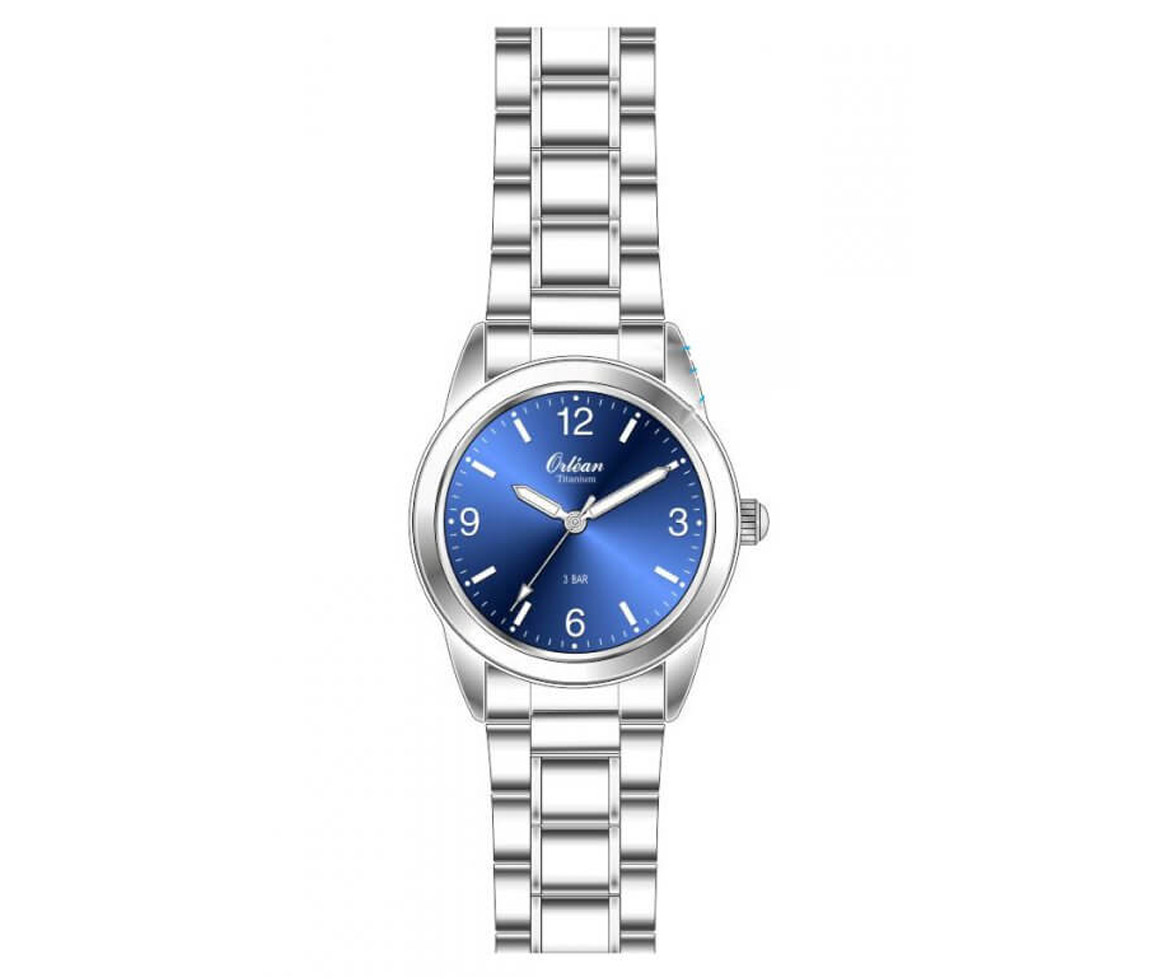 MONTRE ORLEAN POUR DAME EN TITANE - BA ME3631 - ORLEAN