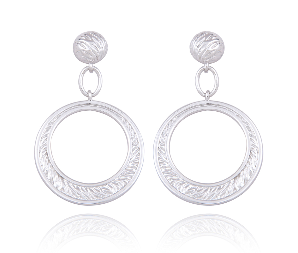 BOUCLES CERCLES TEXTURÉS - PJ R2LB5QA000 - ELLE