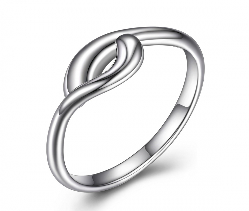 BAGUE EN ARGENT RHODIÉ - PJ R4LAAKA0A8 - ELLE