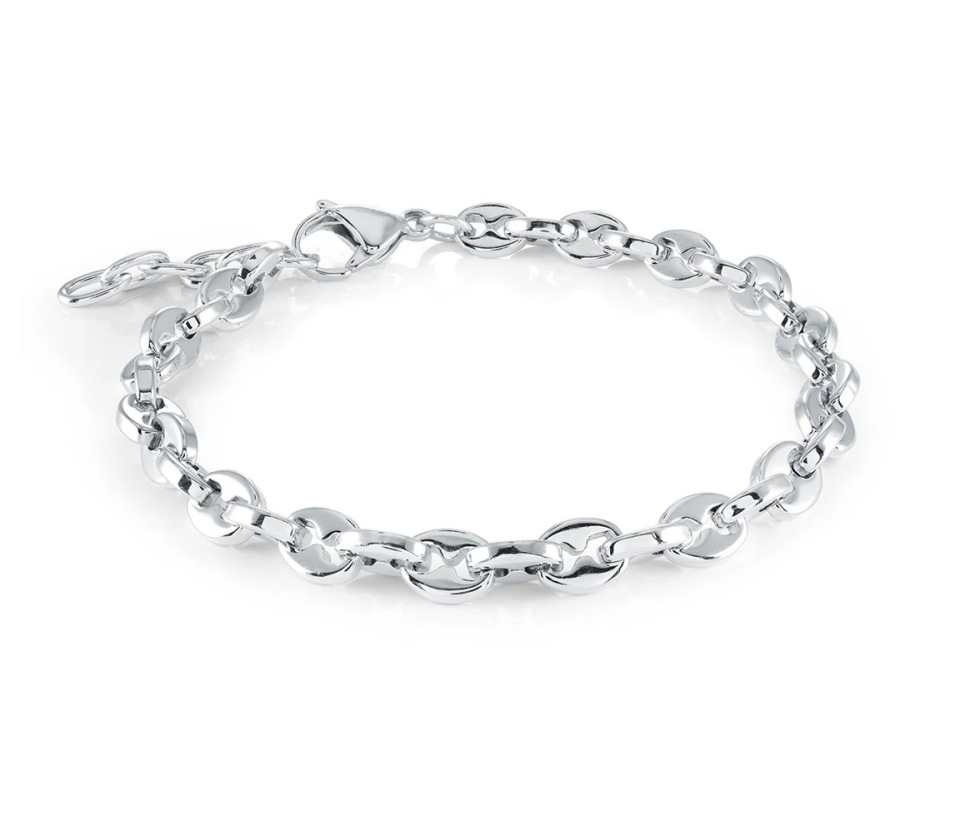 BRACELET EN ACIER À MAILLE GRAIN DE CAFÉ - IG SMB828/8.5 - ITALGEM