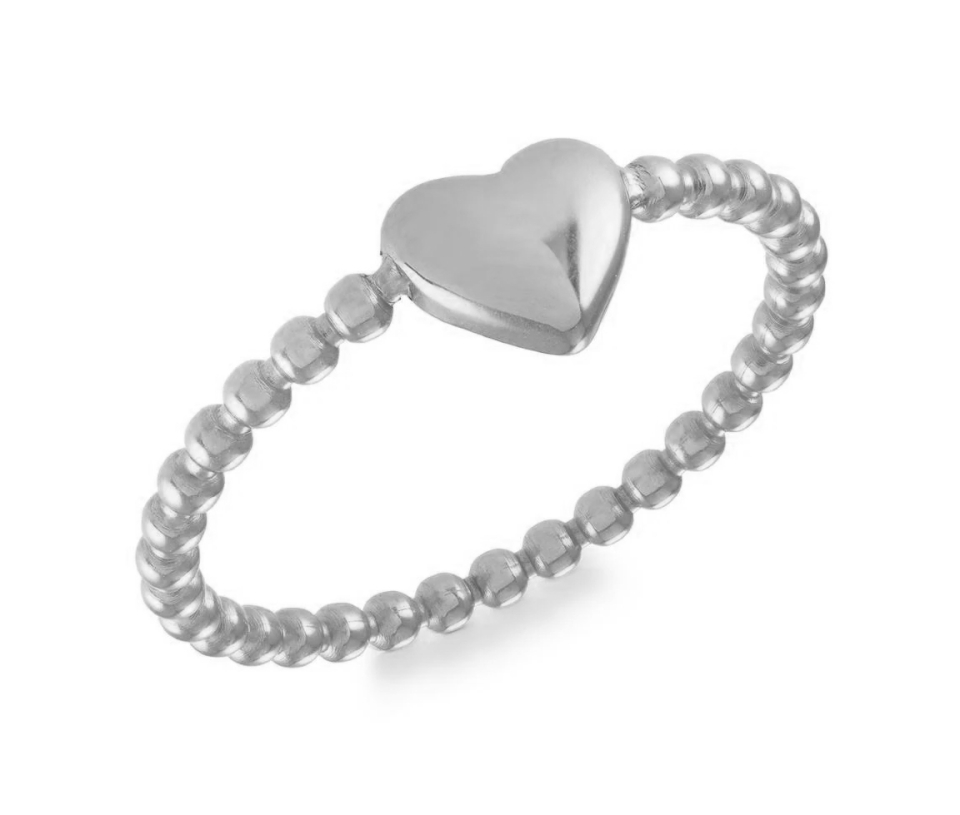 BAGUE COEUR/BOULES EN ACIER - IG SWR40/4 - VELORIA