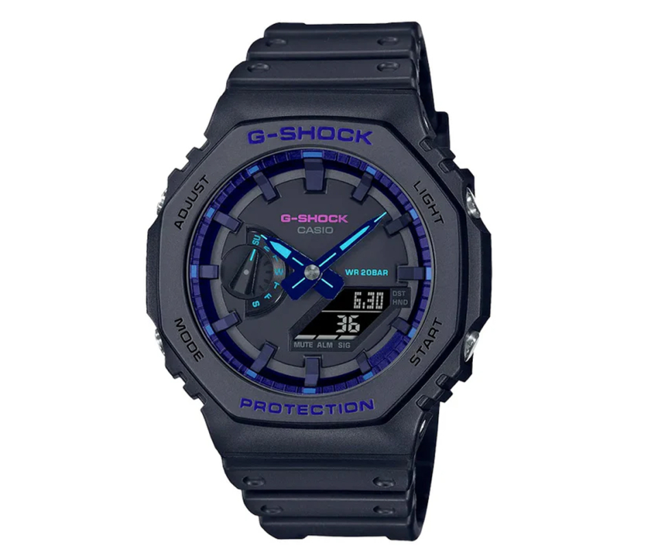 MONTRE CASIO ANALOGIQUE/NUMÉRIQUE EN RÉSINE - H GA2100VB1A - CASIO