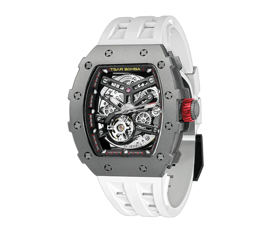 MONTRE TSAR BOMBA AUTOMATIQUE EN TITANE - IG TB8208T02 - TSAR BOMBA