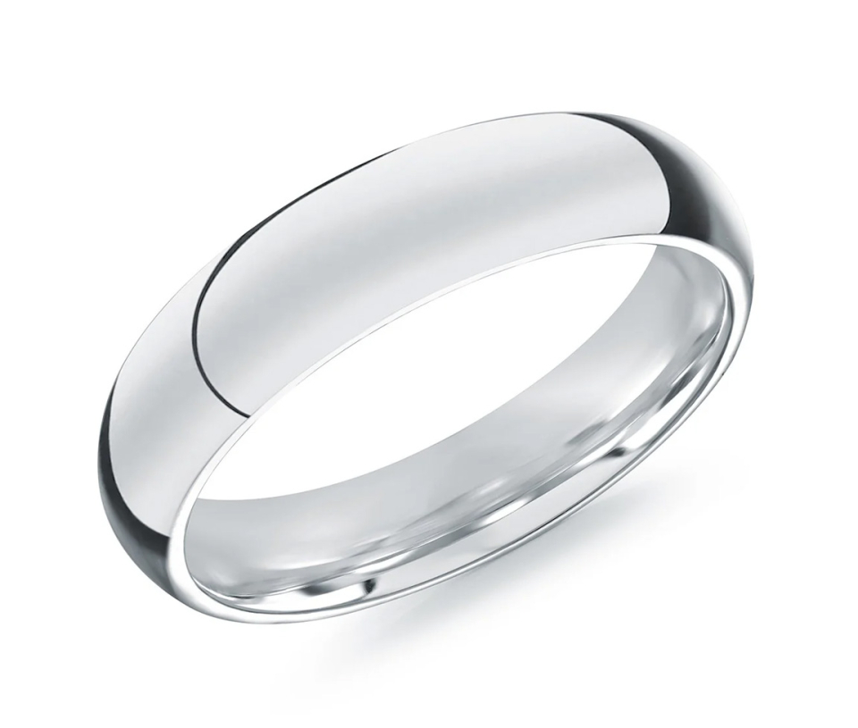 JONC EN ACIER DEMI ROND UNI 4MM