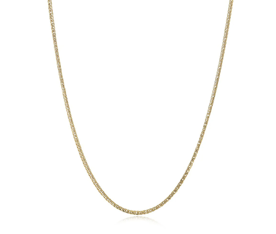 CHAINE EN ACIER OU ACIER/PVD OR À MAILLE QUEUE DE RENARD - IG SN117GO16 - ITALGEM