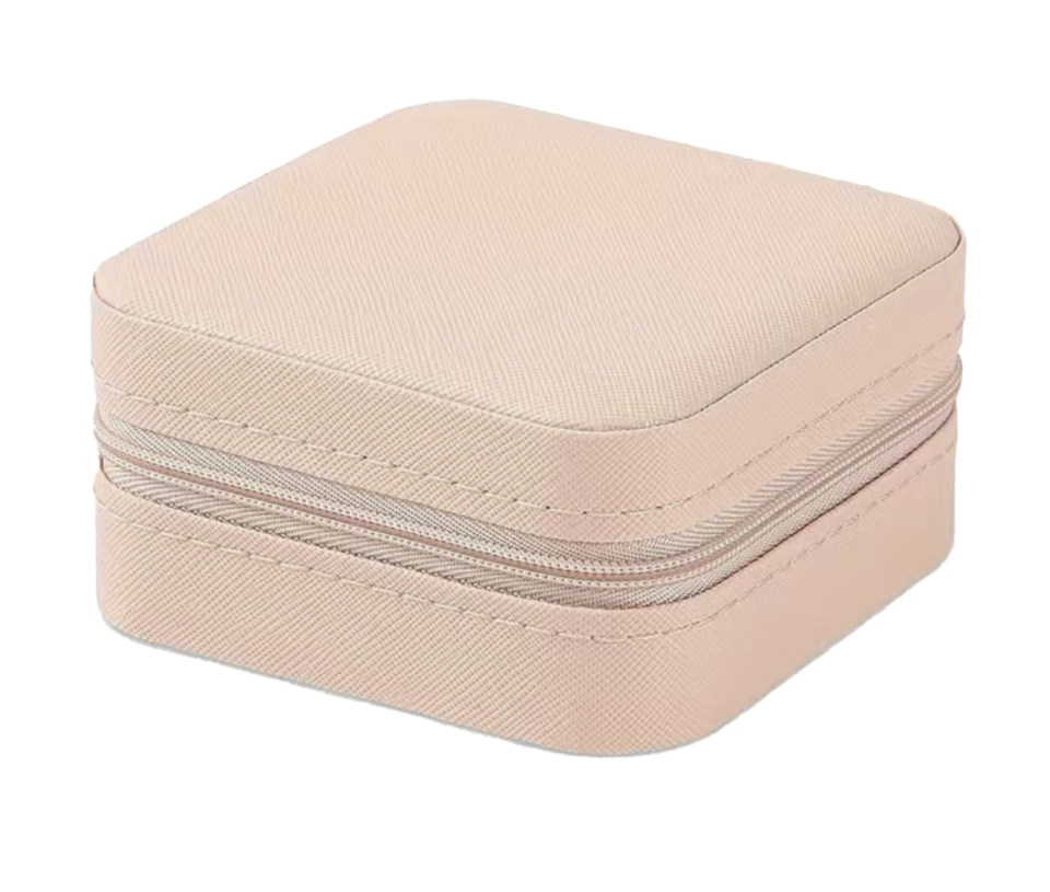 COFFRE À BIJOUX DE VOYAGE EN CUIR SYNTHÉTIQUE - SJ COFFRE03 - BIJOUTERIE SUISSE INC.