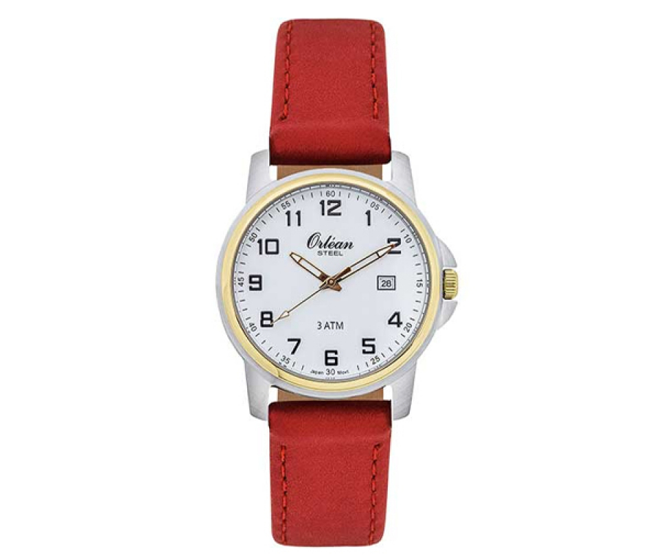MONTRE POUR HOMME ORLEAN EN ACIER 2 TONS - BA ME3174/RG - ORLEAN